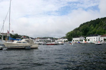 Der Gästehafen von Risør