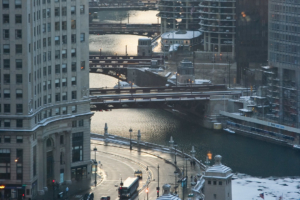 27.1.2008 - Chicago River und Brücken