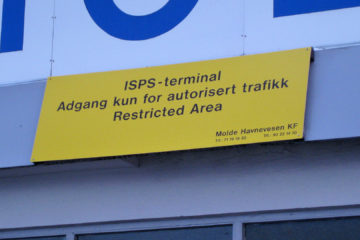 Auch in Molde: ISPS ;-)