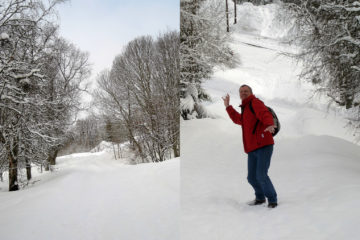 Schnee auf dem Lian ;-)