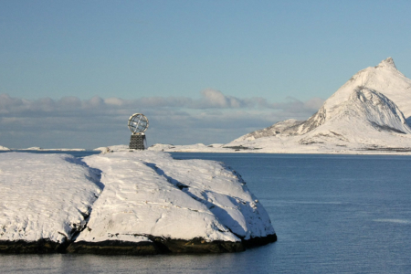 Der Polarkreis, zwischen Trondheim und Bodø