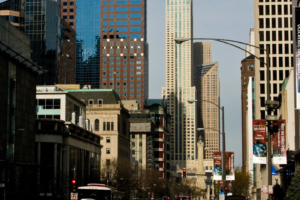 22.11.2008 - North Michigan Avenue - an einem Busy Saturday.