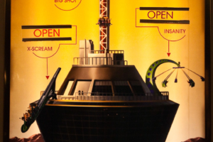 2.1.: Stratosphere Tower - die drei Fahrattraktionen, eine schlimmer als die andere ...