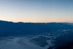 4.1.: Death Valley - Sonnenuntergang an Dantes View, bei -5°C :-|
