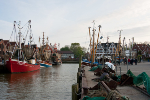 2./3.5. Neuharlingersiel - ein sehr malerischer Hafen