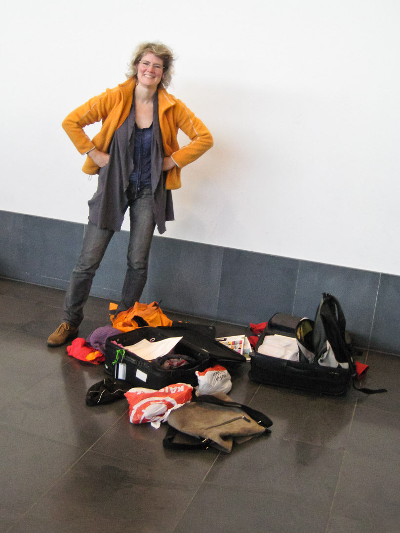 21.10. Anreise mit Ryanair (>10kg Handgepäck :-(
