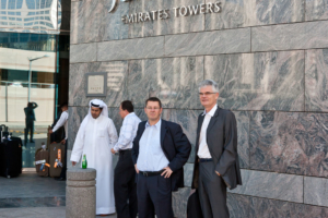 11.11. Business Meeting im Jumereih Emirates Tower