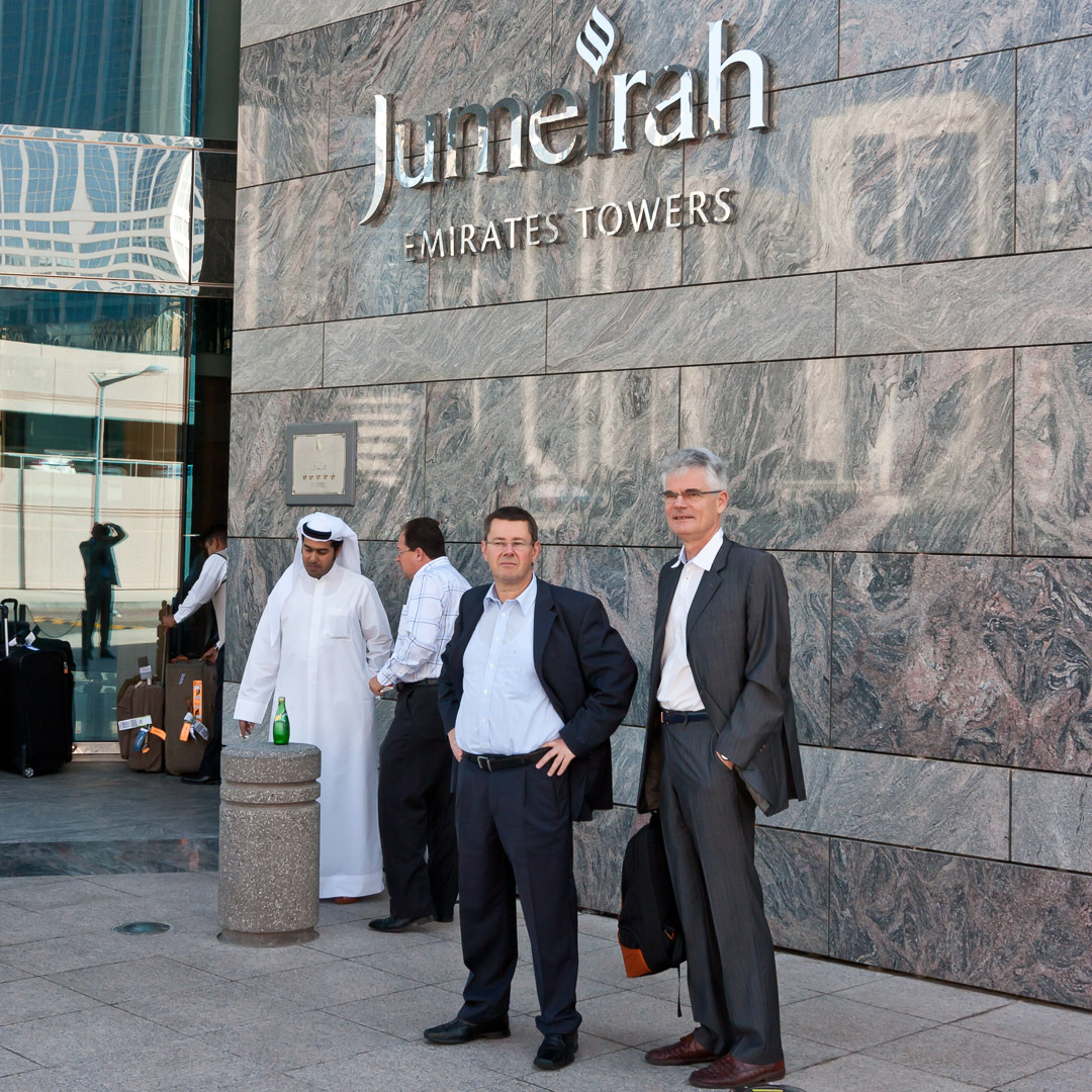 11.11. Business Meeting im Jumereih Emirates Tower