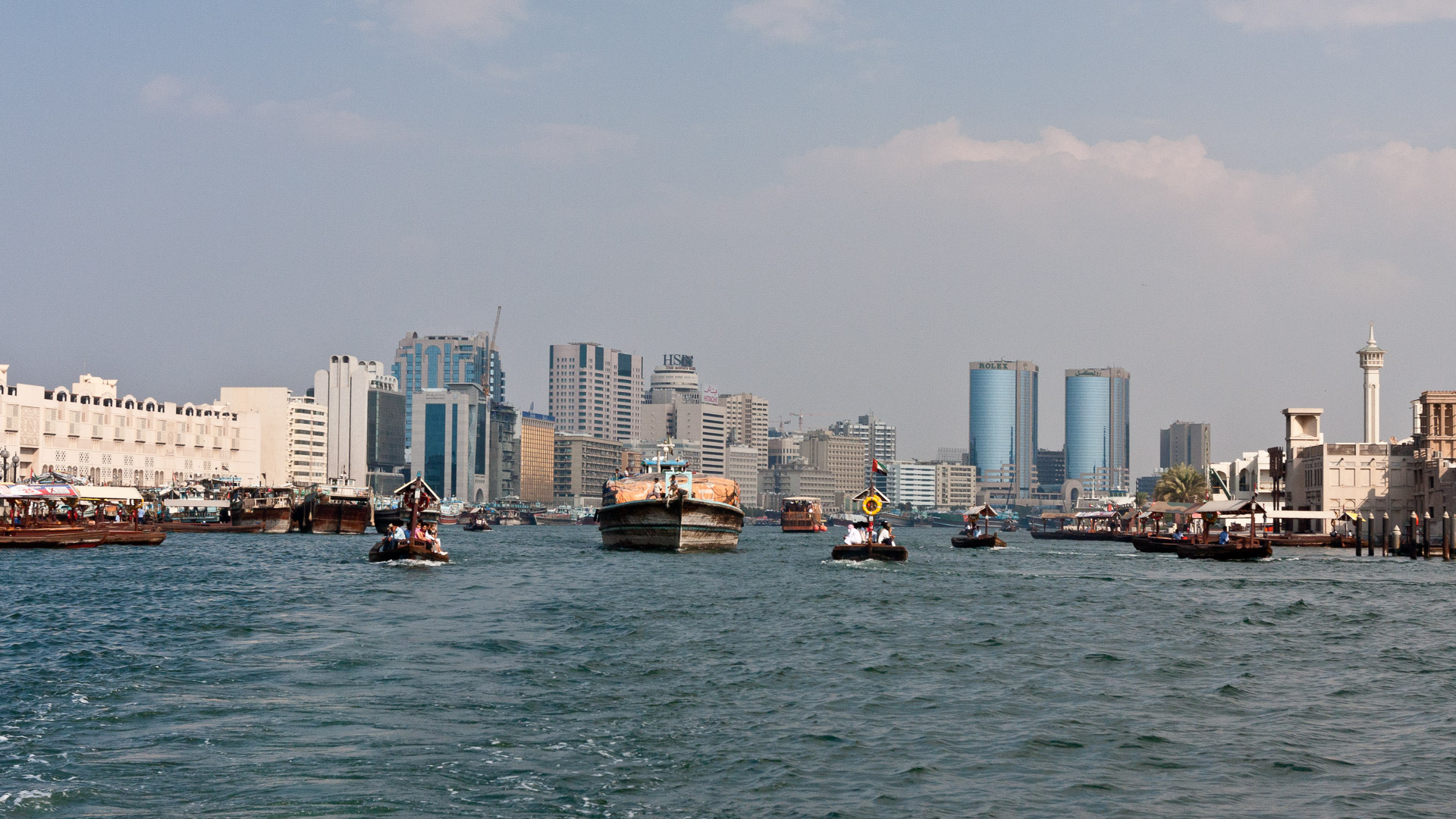 13.11. Fahrt auf dem Al Khor (Dubai Creek)