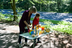 2.6.2011 Rund-um-Aachen - das Verpflegungsteam ;-)