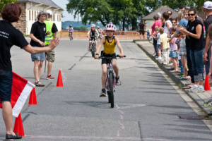 10.7.2011: DLC Kindertriathlon - schnellste auf dem Rad :-)