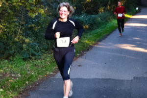 22.10.2011: Karins erster Halbmarathon (Nettetal) :-)