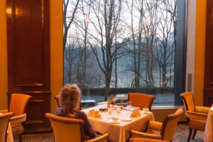 17.3.: Helmsley Park Lane Hotel, Frühstücksraum