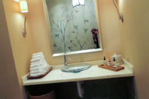 25./27.6. San Francisco - das WC des Fairmont Ghirardelli ;-)