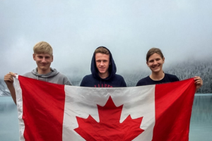Luis in Canada: Luis, Magnus und Jannes