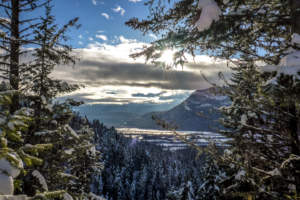 16.1.2015 - Blick ins Tal von Golden