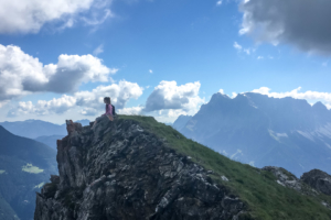 19.7. Aufstieg zum Grubigstein