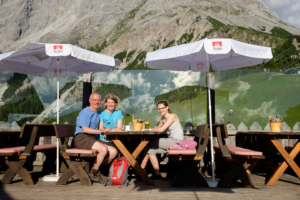 19.7. Abendessen auf der Sunnalm