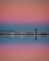 21.10.2016 - Flughafen Oakland, von San Leandro Marina aus. (25s @f/8)