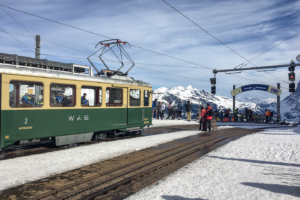 26.2.2017 - Mittagspause, Kleine Scheidegg