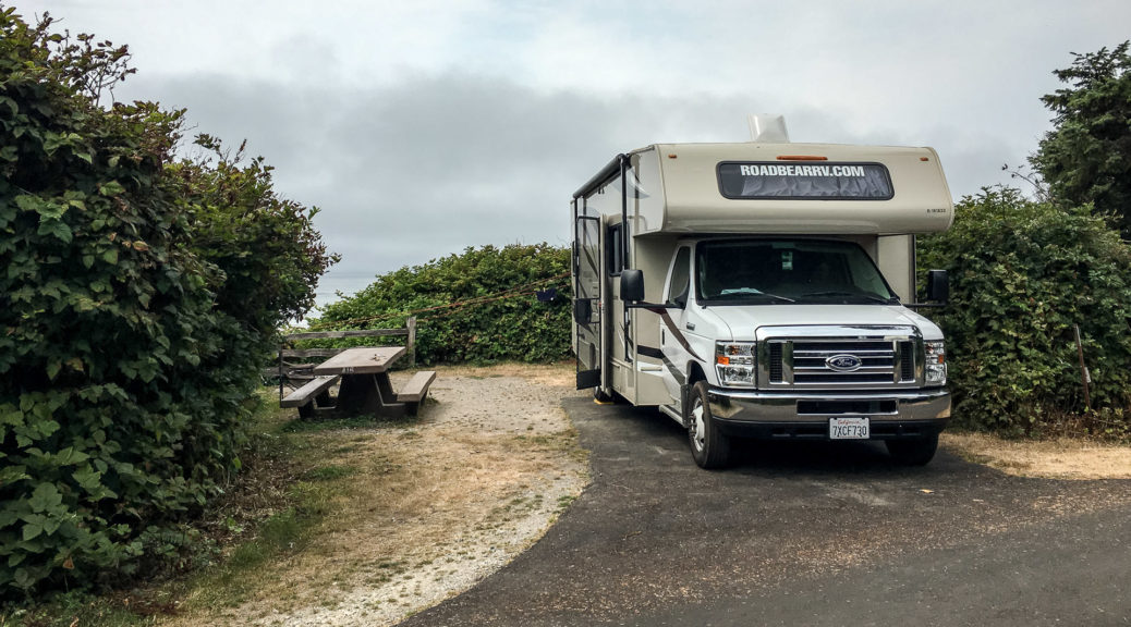 11.8.2017 - Olympic NP, Kalaloch Campground, Site A16