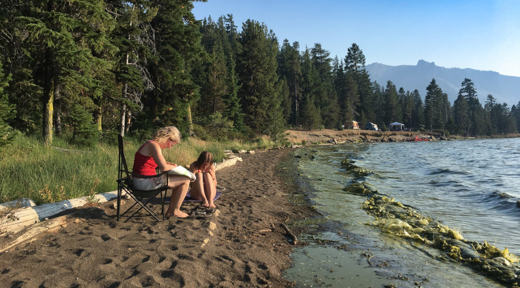 18.8.2017 - Newberry NVM, Relaxing am Paulina Lake