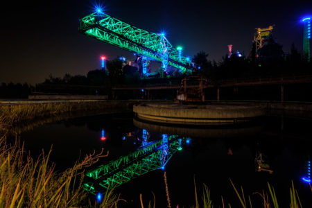 23.9.2017 - Landschaftspark Duisburg, das Krokodil