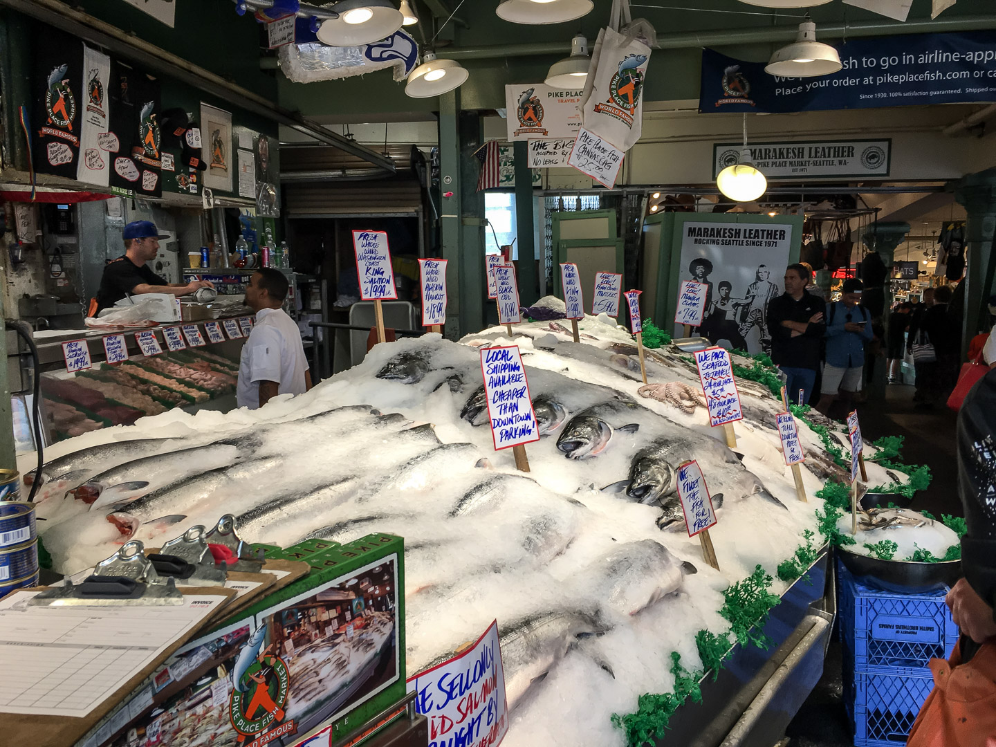 30.7.2017 - Pike's Place Fischmarkt