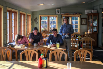 31.7.2017 - Frühstück in Friday Harbor, Cheesecake Cafe