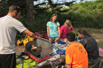 2.8.2017 - Campsite auf Blind Island