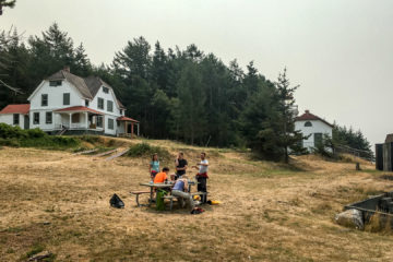 4.8.2017 - Lunch, Burrows Island Lighthouse