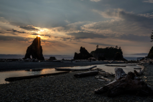 11.8.2017 - Olympic NP, Ruby Beach