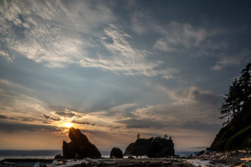 11.8.2017 - Olympic NP, Ruby Beach