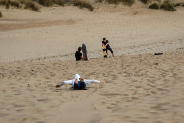 14.8.2017 - Cape Kiwanda Natural Park, Sandboarding