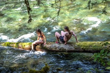 17.8.2017 - Paradise in Oregon, McKenzie River