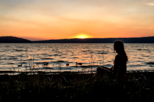 18.8.2017 - Newberry NVM, Sunset @ Paulina Lake