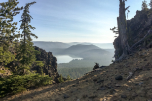 19.8.2017 - Newberry NVM, Wanderung auf den Paulina Peak