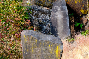 22.8.2017 - Horsethief Lake SP, Petroglyphs