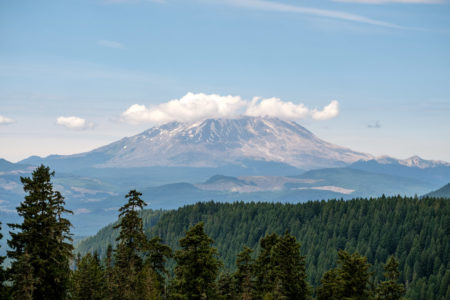 23.8.2017 - McClellan Overlook auf den Mt.St.Helens