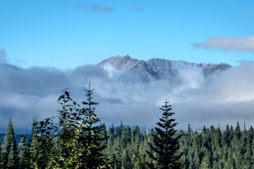 24.8.2017 - Frühstück am Bear Meadows View Point