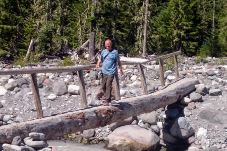 25.8.2017 - Mt.Rainier NP, Wanderung zu den Carter Falls