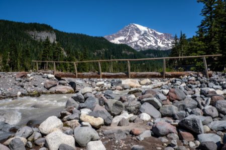 25.8.2017 - Mt.Rainier NP, Wanderung zu den Carter Falls