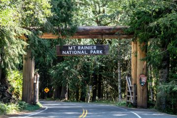 25.8.2017 - Mt.Rainier NP, Nisqually Entrance