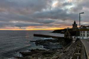 9.10.2017 - Sunset @Porthleven