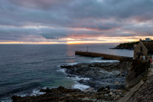 9.10.2017 - Sunset @Porthleven