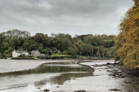 28.10.2017 - Helford Wanderung, Gillan River