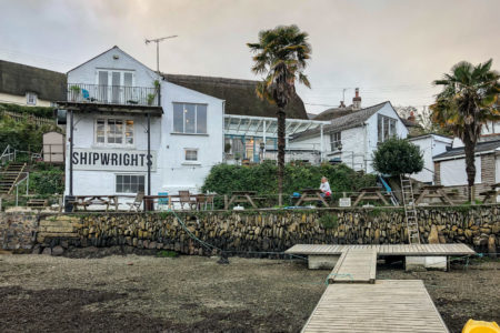 28.10.2017 - Helford Wanderung, Shipwrights Arms