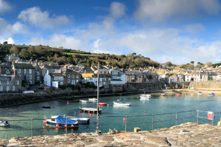 29.10.2017 - Wanderung Newlyn-Mousehole; Hafen in Mousehole