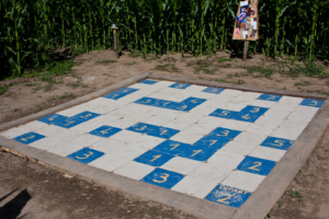 Das Maislabyrinth bei Pont Aven