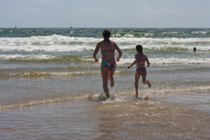 Am Strand von Guidel Plage